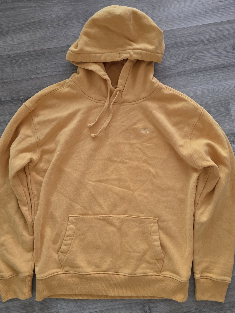 Hollister | Mustard Yellow Hoodie | Size Small
